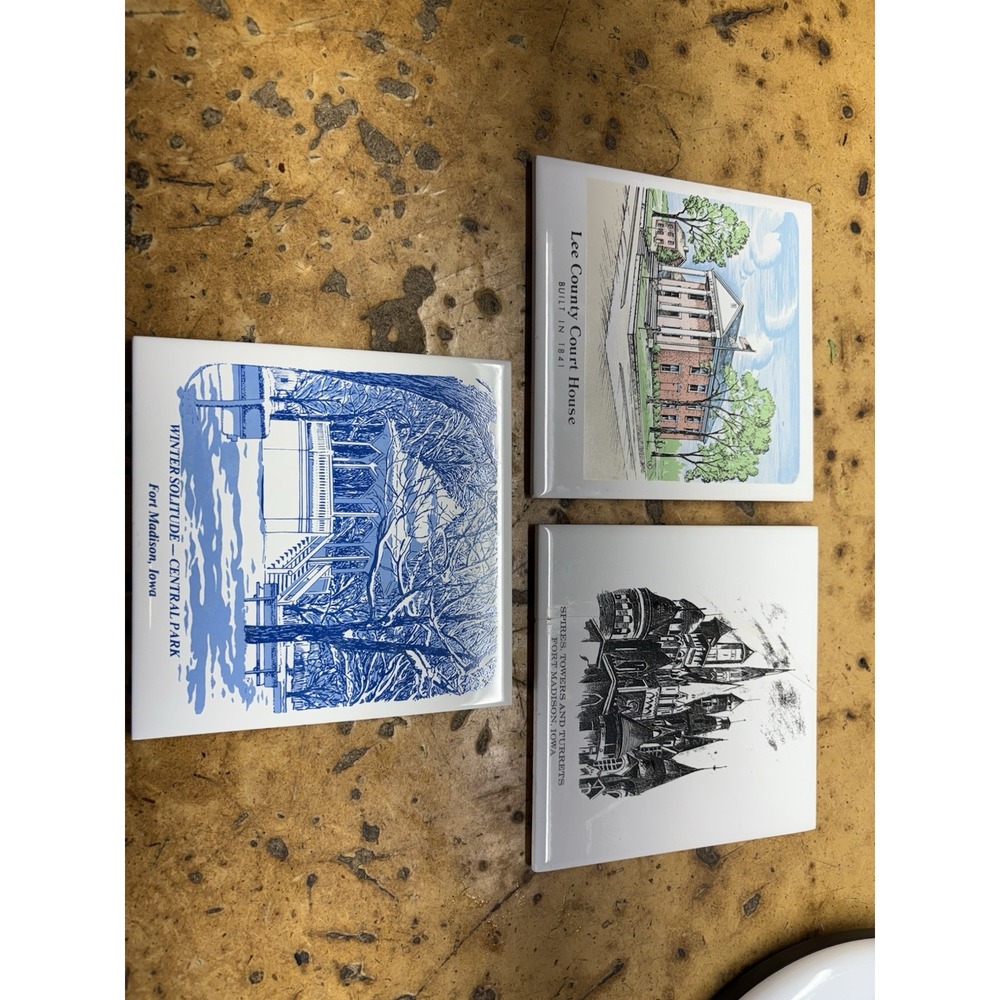 Fort‎ Madison Iowa Decorative Tile Or Trivet